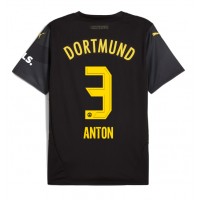 Camisa de Futebol Borussia Dortmund Waldemar Anton #3 Equipamento Secundário 2024-25 Manga Curta